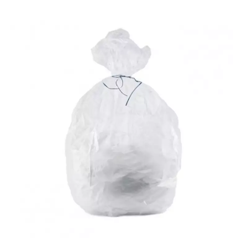 Carton sac poubelles blanc 10L microns: 10µ -  1carton de 1000